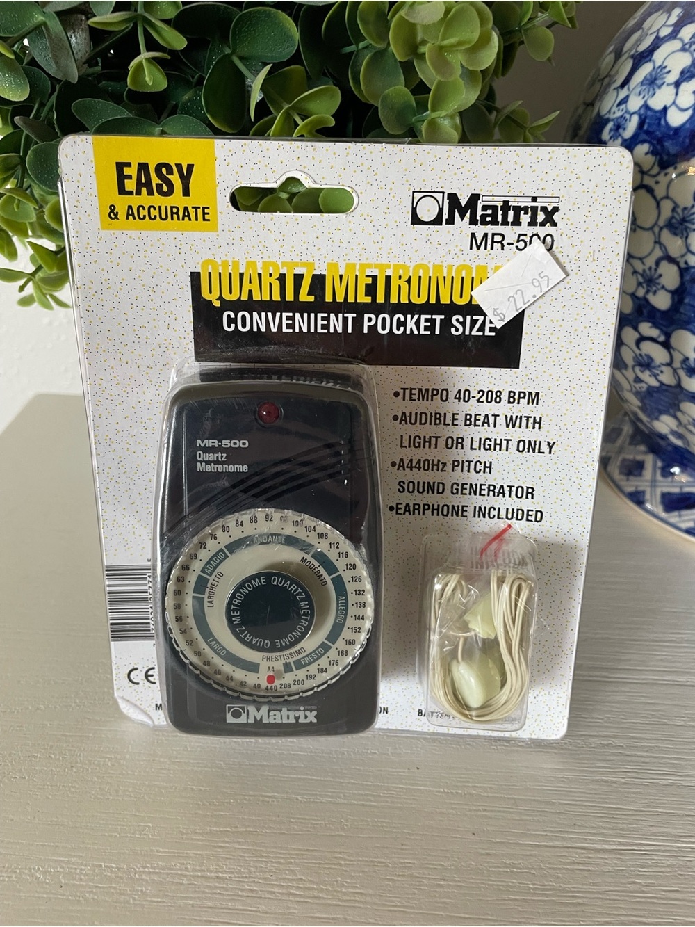 Brand New Matrix MR-500 Quartz metronome pocket size